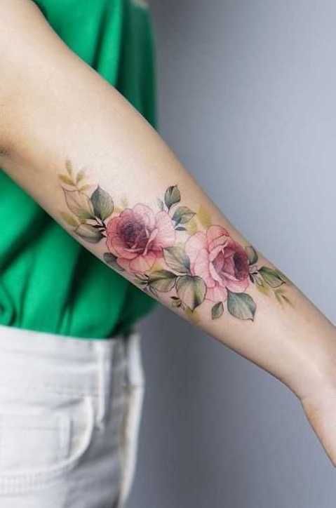 tatouage fleurs idées