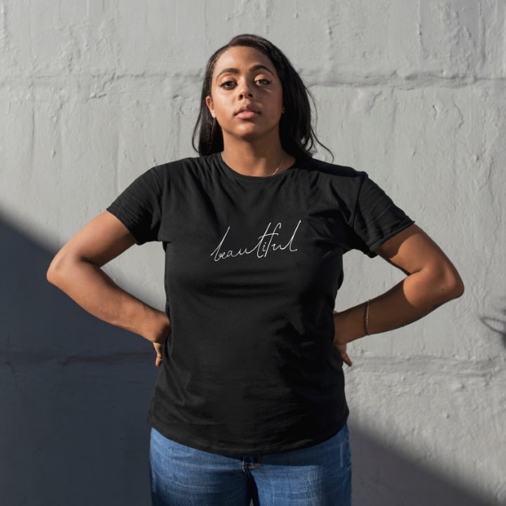 t shirt personnalisé femme 