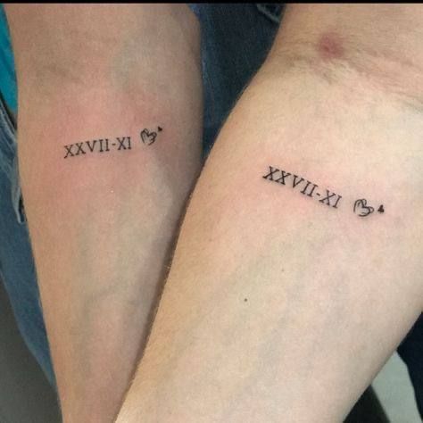 tatouage de couple date
